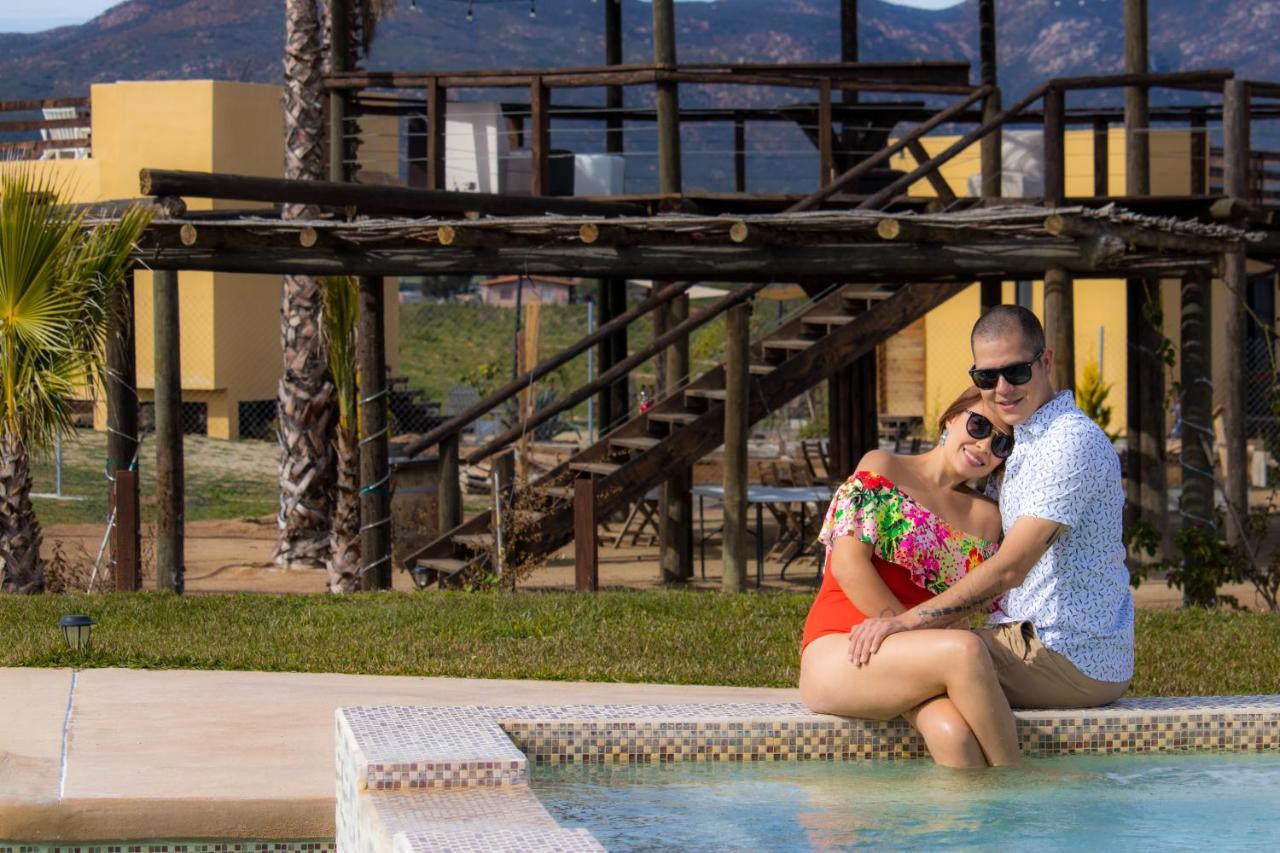 Cuatro Lunas Hotel Boutique Valle de Guadalupe Esterno foto