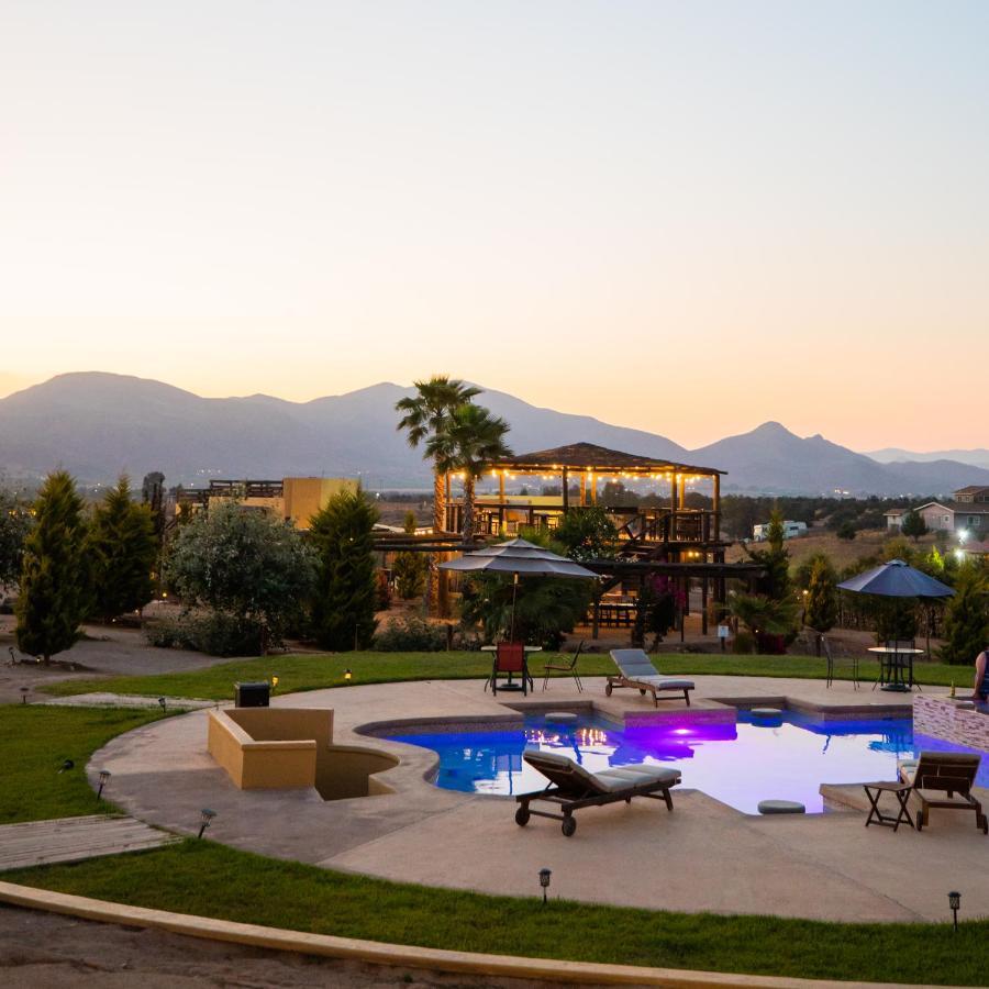 Cuatro Lunas Hotel Boutique Valle de Guadalupe Esterno foto