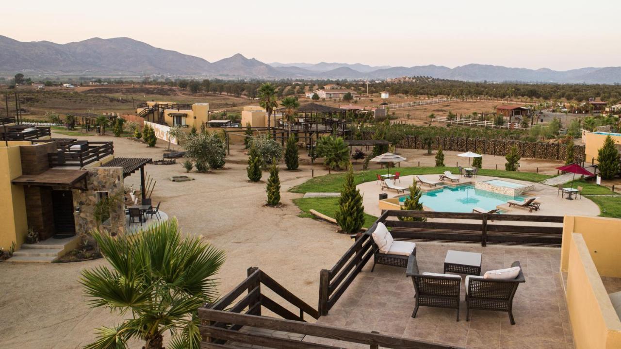 Cuatro Lunas Hotel Boutique Valle de Guadalupe Esterno foto