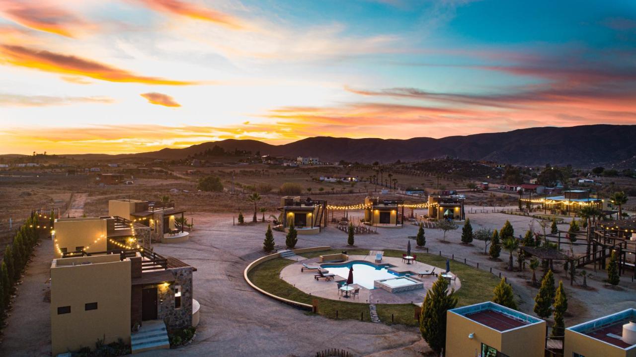 Cuatro Lunas Hotel Boutique Valle de Guadalupe Esterno foto